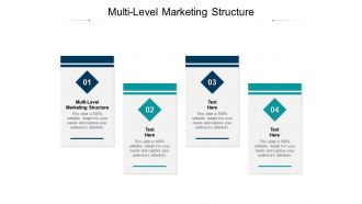Multi level marketing structure ppt powerpoint presentation inspiration skills cpb