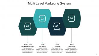 Multi level marketing system ppt powerpoint presentation layouts example cpb