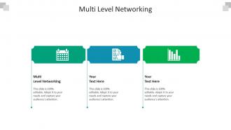 Multi level networking ppt powerpoint presentation model design templates cpb