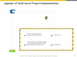 Multi level project implementation powerpoint presentation slides