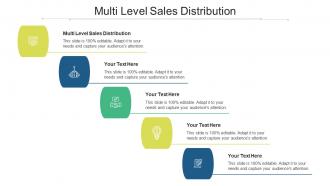 Multi level sales distribution ppt powerpoint presentation inspiration smartart cpb