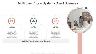 Multi Line Phone Systems Small Business In Powerpoint And Google Slides Cpb