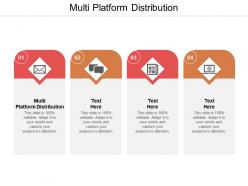 Multi platform distribution ppt powerpoint presentation portfolio maker cpb