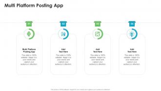 Multi Platform Posting App In Powerpoint And Google Slides Cpb