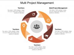 Multi project management ppt powerpoint presentation ideas gallery cpb