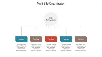 Multi site organization ppt powerpoint presentation model cpb