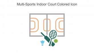 Multi Sports Indoor Court Colored Icon In Powerpoint Pptx Png And Editable Eps Format
