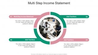 Multi Step Income Statement In Powerpoint And Google Slides Cpb