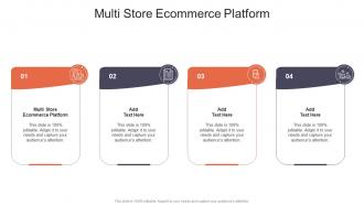 Multi Store Ecommerce Platform In Powerpoint And Google Slides Cpb