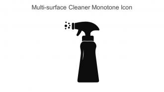 Multi Surface Cleaner Monotone Icon In Powerpoint Pptx Png And Editable Eps Format