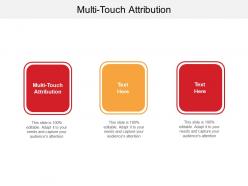 Multi touch attribution ppt powerpoint presentation portfolio skills cpb
