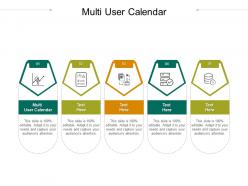 Multi user calendar ppt powerpoint presentation pictures cpb