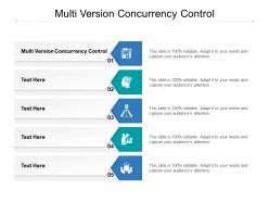 Multi version concurrency control ppt powerpoint presentation graphics cpb