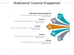 Multichannel customer engagement ppt powerpoint presentation slides example cpb