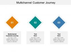 Multichannel customer journey ppt powerpoint presentation icon layouts cpb