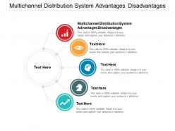 Multichannel distribution system advantages disadvantages ppt powerpoint presentation pictures cpb