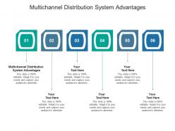 Multichannel distribution system advantages ppt powerpoint presentation infographic template background image cpb
