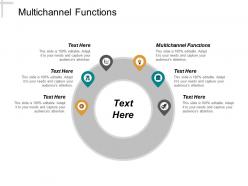Multichannel functions ppt powerpoint presentation inspiration influencers cpb