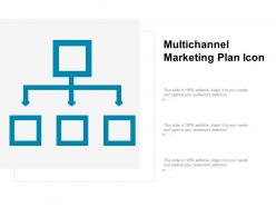 Multichannel marketing plan icon