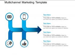 Multichannel marketing template powerpoint show