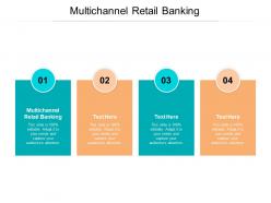 Multichannel retail banking ppt powerpoint presentation slides example cpb