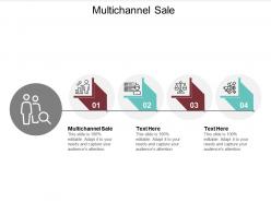 Multichannel sale ppt powerpoint presentation professional layout ideas cpb