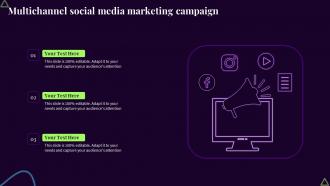 Multichannel Social Media Marketing Campaign