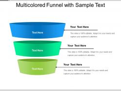 43202321 style layered funnel 3 piece powerpoint presentation diagram infographic slide