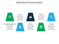 Multicultural communication ppt powerpoint presentation styles graphic images cpb