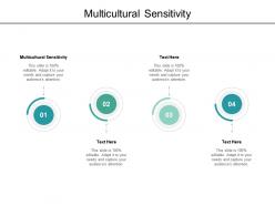 Multicultural sensitivity ppt powerpoint presentation visual aids deck cpb