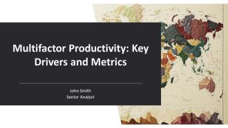 Multifactor Productivity Key Drivers And Metrics PPT Presentation AT