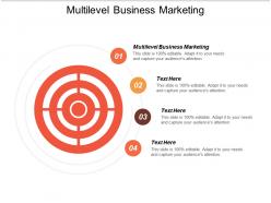 Multilevel business marketing ppt powerpoint presentation infographic template master slide cpb