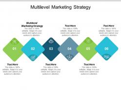 Multilevel marketing strategy ppt powerpoint presentation portfolio graphics download cpb