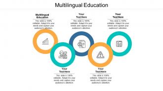 Multilingual education ppt powerpoint presentation ideas cpb