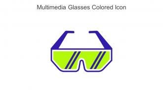 Multimedia Glasses Colored Icon In Powerpoint Pptx Png And Editable Eps Format