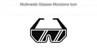 Multimedia Glasses Monotone Icon In Powerpoint Pptx Png And Editable Eps Format