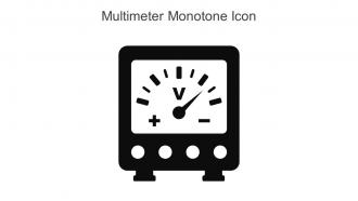 Multimeter Monotone Icon In Powerpoint Pptx Png And Editable Eps Format