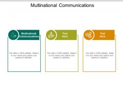 Multinational communications ppt powerpoint presentation ideas template cpb