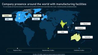 Multinational Consumer Goods Company Presence Around The World With Manufacturing Facilities