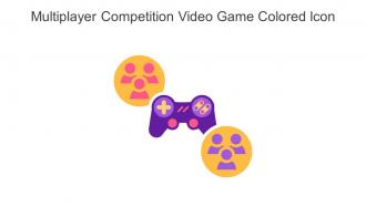 Multiplayer Competition Video Game Colored Icon In Powerpoint Pptx Png And Editable Eps Format
