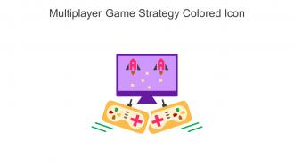Multiplayer Game Strategy Colored Icon In Powerpoint Pptx Png And Editable Eps Format