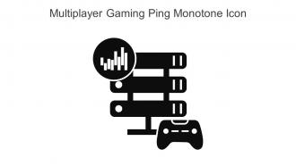 Multiplayer Gaming Ping Monotone Icon In Powerpoint Pptx Png And Editable Eps Format