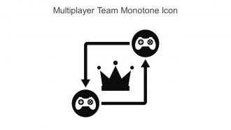 Multiplayer Team Monotone Icon In Powerpoint Pptx Png And Editable Eps Format