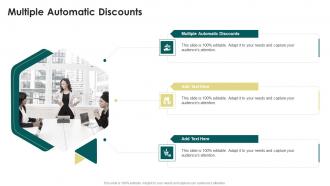 Multiple Automatic Discounts In Powerpoint And Google Slides Cpb