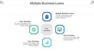 Multiple business loans ppt powerpoint presentation model objects cpb
