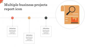 Multiple Business Projects Report Icon