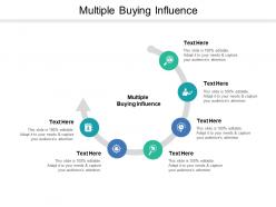 Multiple buying influence ppt powerpoint presentation summary information cpb