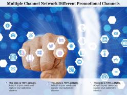 Multiple Channel Network Different Promotional Channels