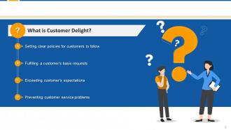 Multiple Choice Questions For Session On How To Delight Customers Edu Ppt