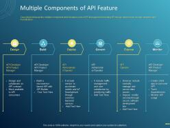 Multiple components of api feature ppt powerpoint presentation file themes